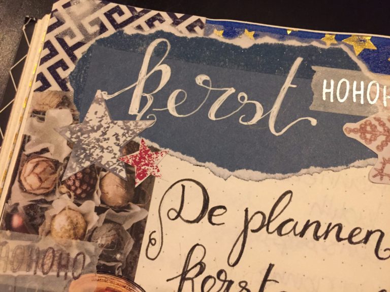 Kerst planner bullet journal